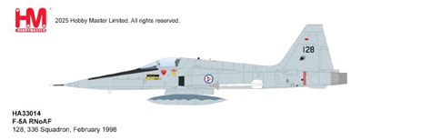 F-5A RNoAF 128, 336 Squadron, February 1998