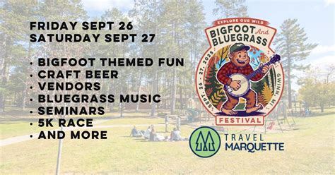 Explore Our Wild Bigfoot and Bluegrass Festival, Peter Nordeen Park ...