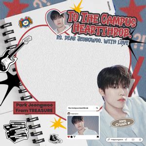 To The Campus Heartthrob, P.S. Dear Jeongwoo, With Love. | Bingkain.in