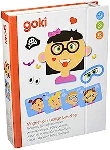 Buy Goki Magnetic Game "Funny Faces Girl" Learning Toy Online at Low ...