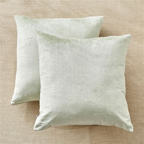 Buy Vela Elemental Set of 2 Velvet Finish Cushion Covers - 40x40cm from ...