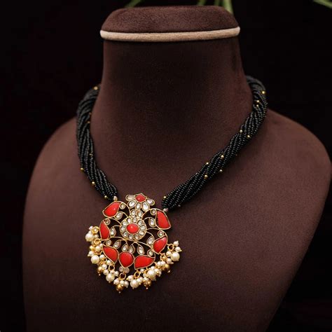 Tanu Antique Beaded Necklace