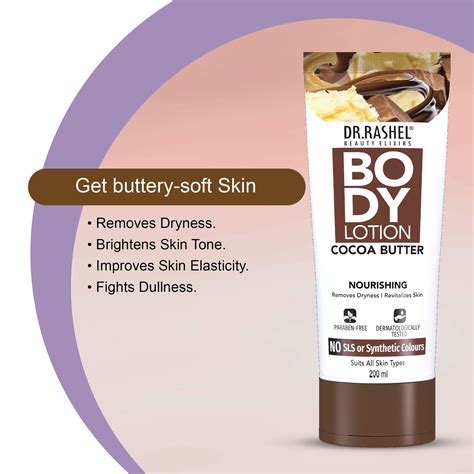 Cocoa Butter Body Lotion for Smooth Skin - Dr. Rashel – Dr.Rashel