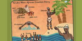 Kingdom of Benin: Bini Creation Story Word Mat - Twinkl