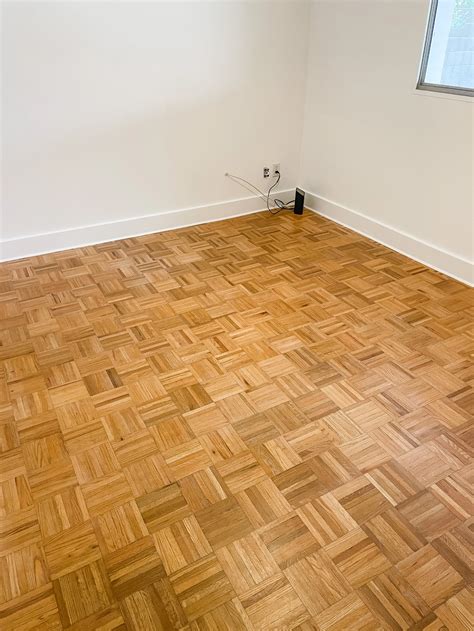 Refinishing Parquet Floors: Start-to-Finish — the Awesome Orange