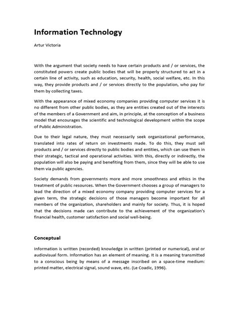 Information Technology PDF 的图像结果