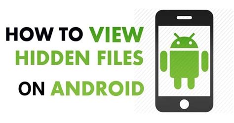 View Hidden Files in Android 的图像结果