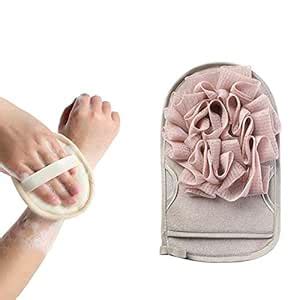 Buy Loofah Sponge,Double-Sided Exfoliating Bath Gloves+Loofah Body ...