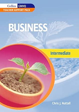 Buy Collins Business GNVQ – Business for Intermediate GNVQ Teacher ...
