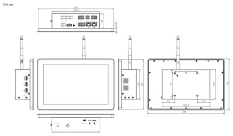 ED-HMI3630 10.1" Industrial HMI Panel PCs - EDATEC | Mouser
