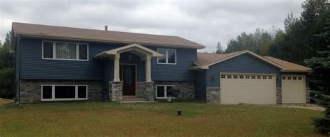 bi level house exterior renovations - Google Search | Split level ...