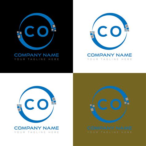 Co Logo Vector Design 的图像结果