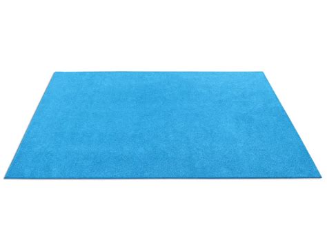 Flex-Space Comfy Rectangular Classroom Carpet - 6' x 9' - Blue at ...