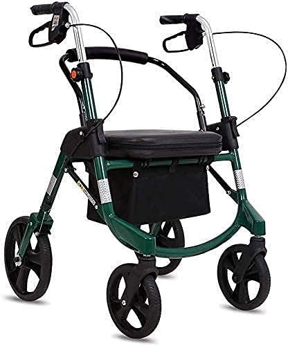 Buy Walkers for seniors Wheeled walker Upright Posture Rolling Walker ...