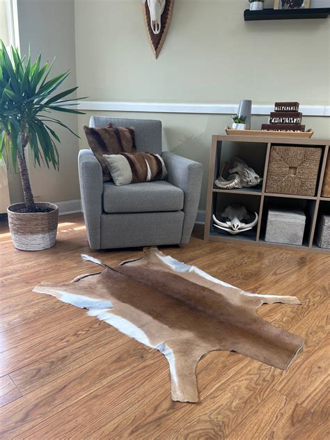 Jumbo Deer Skin African Impala Hide/ Antelope Hide / Deer Skin Rug ...