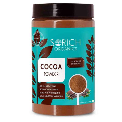 Buy Unsweetened Light Cocoa Powder Online – Sorich