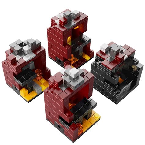 Image result for LEGO Minecraft Micro World Nether