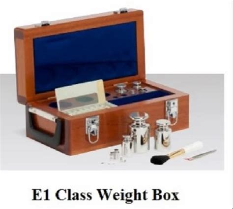 Weighing Balance - E1 Class Weight Box Calibration Service Provider ...