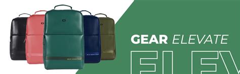 Buy Gear Elevate Faux Leather 20L Water Resistant Anti-Theft 4 ...