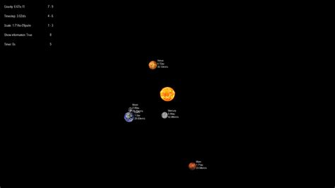 Image result for Python Solar System Simulation