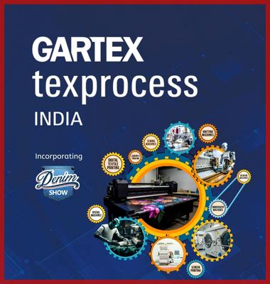 Gartex Texprocess India at Jio World Convention Centre Mumbai