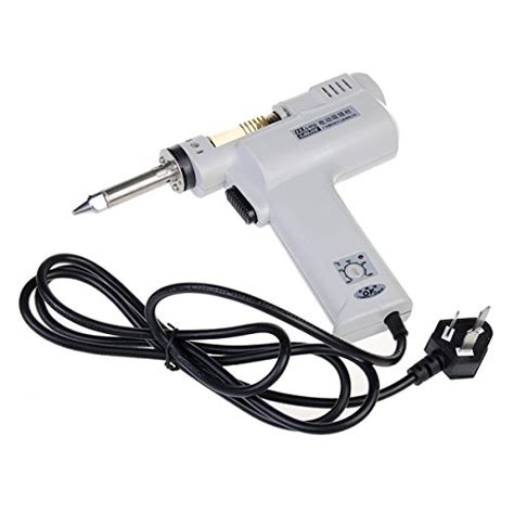 LussoLiv S-993A 220V Electric Solder Sucker Soldering Iron Desoldering ...