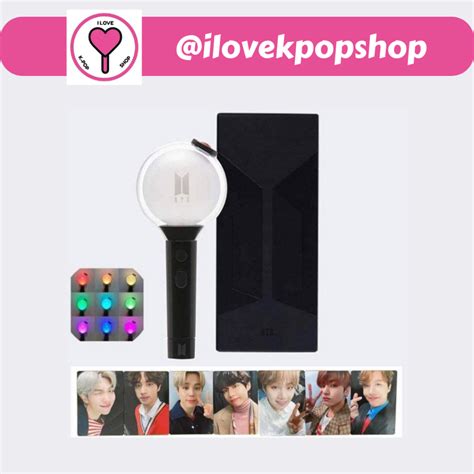 พรี แท่งไฟ BTS ARMY BOMB VER 4 BTS OFFICIAL LIGHT STICK MAP OF THE SOUL SPECIAL EDITION VER ...