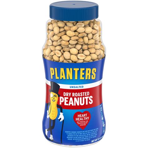 Buy ers Unsalted Dry Roasted Peanuts (12 ct Pack, 16 oz Jars) Online at ...