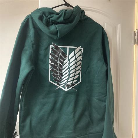 Attack on Titan Hoodie Brand new I bought it with... - Depop
