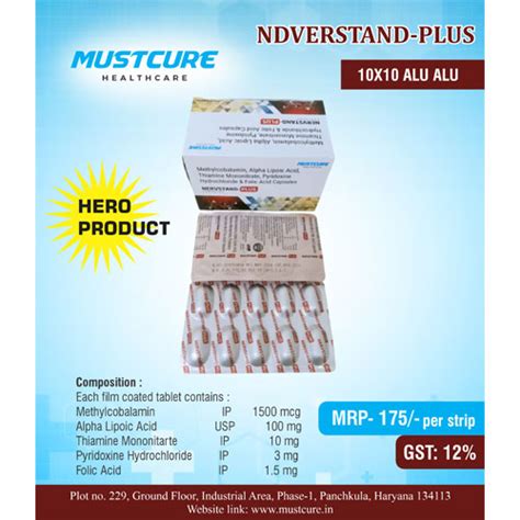 NERVSTAND-PLUS CAPSULES Mustcure Healthcare LLP