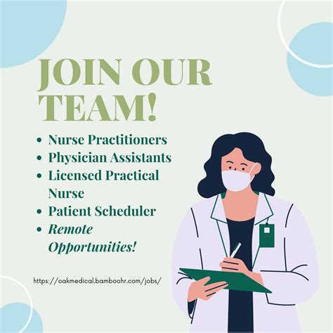 Interested in a career with Oak Medical? Now is a great time to join ...