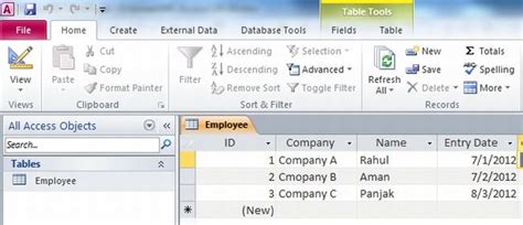 How to Copy a Table in Access 2010 的图像结果