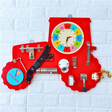 Tractor Adventure Busy Board|A Multi-Sensory Learning Board| Engaging ...