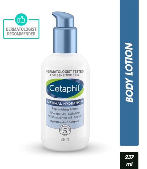 Buy Cetaphil Optimal Hydration Body Lotion With Hyaluronic Acid+Vitamin ...