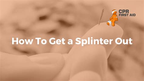 Image result for How to Get an Embedded Splinter Out