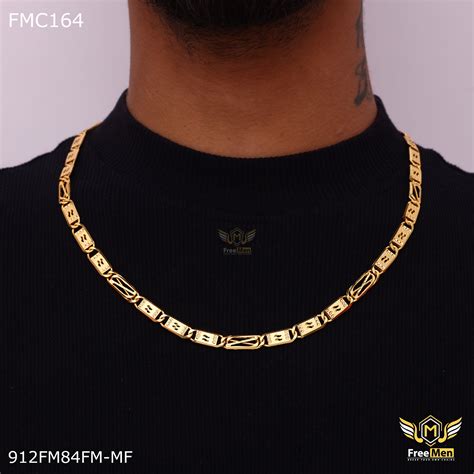 Freemen Double cut with X design Chain for Men - FMC164 – Freemen®