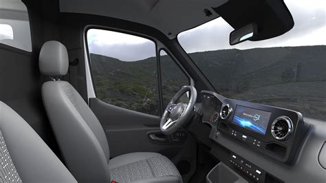 2019 Mercedes Sprinter Van Rigged for Cinema 4D 3D Model $149 - .c4d ...