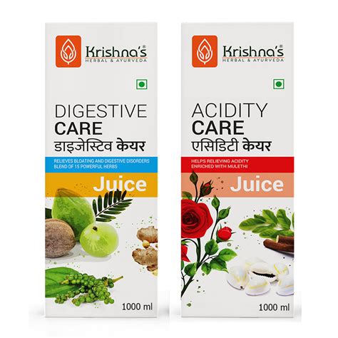 Digestive Care Juice 1000 ml | Acidity Care Juice 1000 ml – Krishna's ...