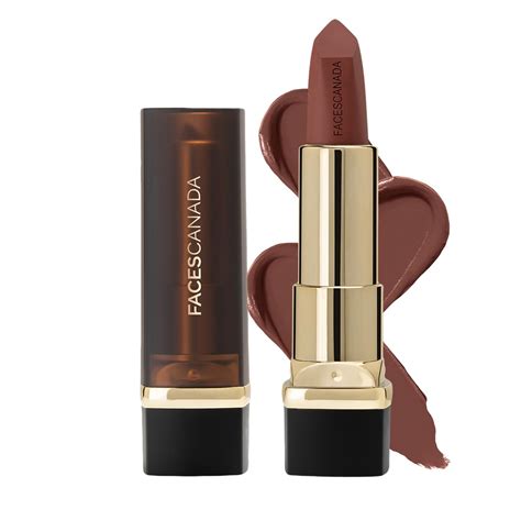 FACES CANADA Comfy Matte Creme Lipstick - Nuts About You, 4.2g | Long ...