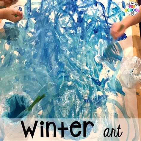 winter art activities - Pocket of Preschool