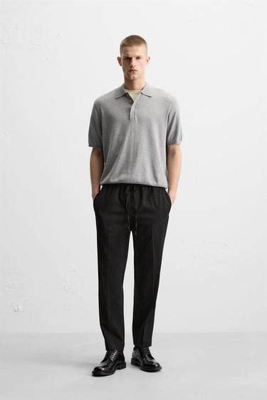 Men's Black Trousers | Explore our New Arrivals | ZARA India