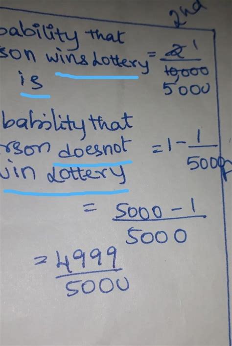In a lottery there are two prizes out of every 10000 tickets if a ...