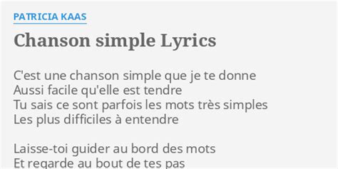 Image result for Basic Simple Chanson