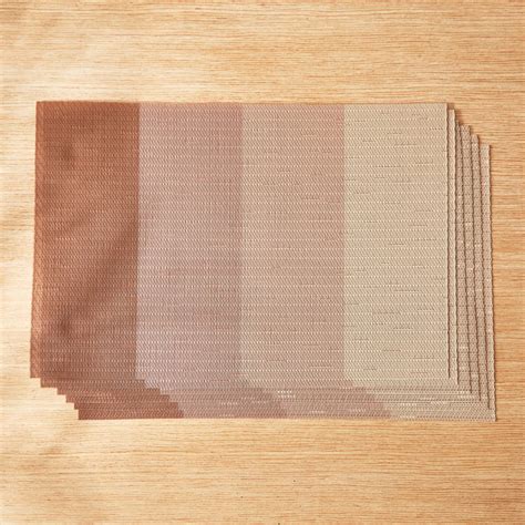 Buy Eden Blocks Set of 6 PVC Placemats from Home Centre at just INR 1699.0