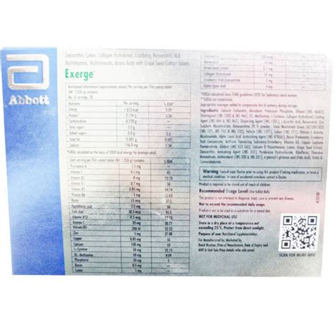 Exerge Tablet | Uses, Side Effects, Price | Apollo Pharmacy