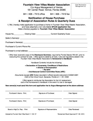 House Purchase Receipt - Fill and Sign Printable Template Online