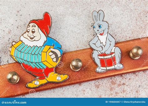 Vintage children coat rack stock image. Image of coat - 194604447