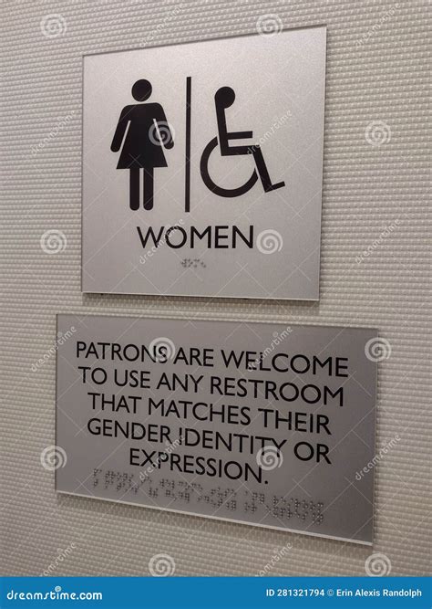 Gender Neutral Restroom Sign, Gender Identity, Gender Expression ...