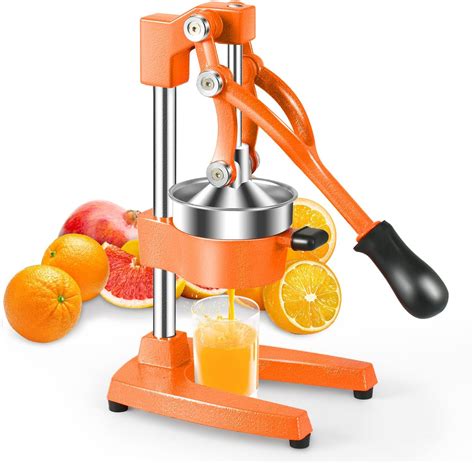 Amazon.com: ALPINE CUISINE Professional Citrus Juicer- Manual Orange ...
