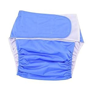 Atsika® Washable Adult Cloth Diapers Waterproof Adult Diaper Cover ...